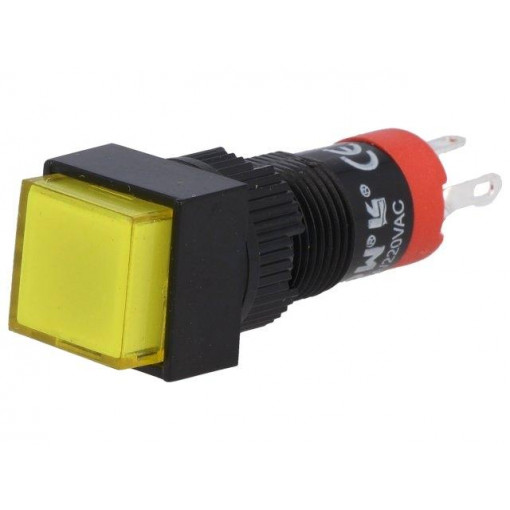 ; Switch: push-button; Pos: 2; SPDT; 0.5A/250VAC; 1A/24VDC; ON-ON; ONPOW