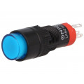 ; Switch: push-button; Pos: 2; SPDT; 0.5A/250VAC; 1A/24VDC; ON-(ON); ONPOW
