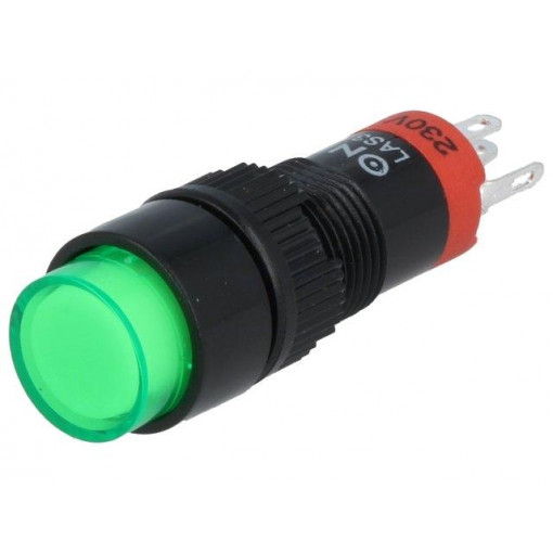 ; Switch: push-button; Pos: 2; SPDT; 0.5A/250VAC; 1A/24VDC; ON-(ON); ONPOW