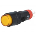; Switch: push-button; Pos: 2; SPDT; 0.5A/250VAC; 1A/24VDC; ON-(ON); ONPOW