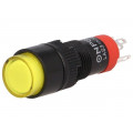 ; Switch: push-button; Pos: 2; SPDT; 0.5A/250VAC; 1A/24VDC; ON-(ON); ONPOW