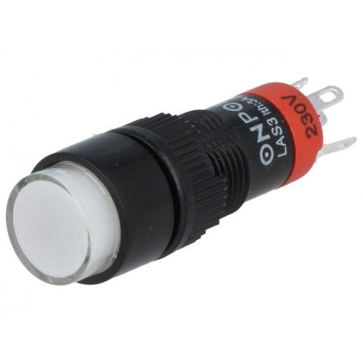 ; Switch: push-button; Pos: 2; SPDT; 0.5A/250VAC; 1A/24VDC; ON-ON; ONPOW