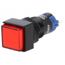 ; Switch: push-button; Pos: 2; SPDT; 0.5A/250VAC; 1A/24VDC; ON-(ON); ONPOW