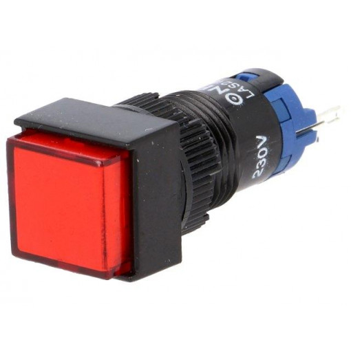 ; Switch: push-button; Pos: 2; SPDT; 0.5A/250VAC; 1A/24VDC; ON-(ON); ONPOW