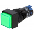 ; Switch: push-button; Pos: 2; SPDT; 0.5A/250VAC; 1A/24VDC; ON-(ON); ONPOW