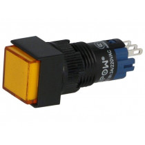 ; Switch: push-button; Pos: 2; SPDT; 0.5A/250VAC; 1A/24VDC; ON-(ON); ONPOW