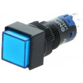 ; Switch: push-button; Pos: 2; SPDT; 0.5A/250VAC; 1A/24VDC; ON-ON; ONPOW