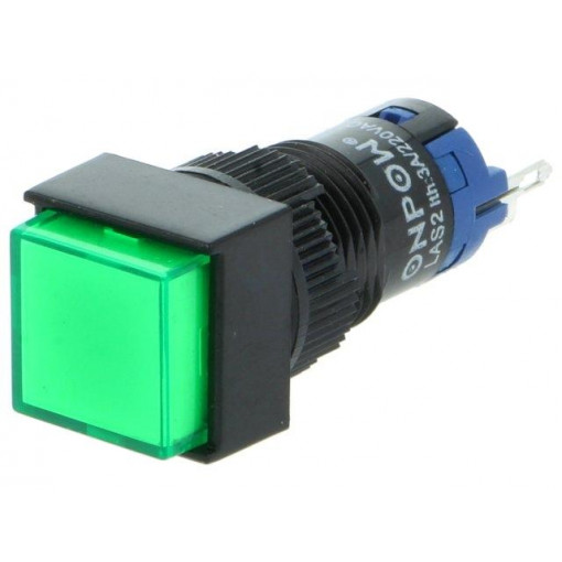 ; Switch: push-button; Pos: 2; SPDT; 0.5A/250VAC; 1A/24VDC; ON-ON; ONPOW