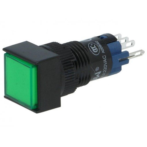 ; Switch: push-button; Pos: 2; SPDT; 0.5A/250VAC; 1A/24VDC; ON-ON; ONPOW