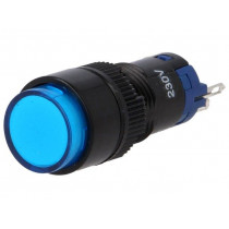 ; Switch: push-button; Pos: 2; SPDT; 0.5A/250VAC; 1A/24VDC; ON-(ON); ONPOW