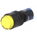 ; Switch: push-button; Pos: 2; SPDT; 0.5A/250VAC; 1A/24VDC; ON-(ON); ONPOW