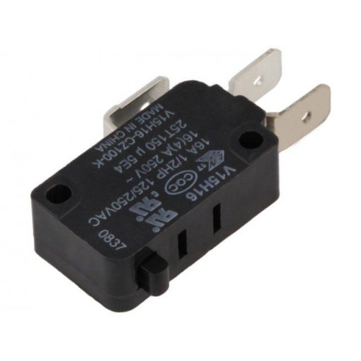 V15H16-CZ100-K; Microswitch SNAP ACTION; without lever; SPDT; 16A/250VAC; Pos: 2; HONEYWELL