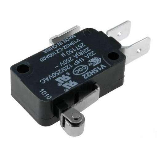 V15H22-CZ100A05; Microswitch SNAP ACTION; with lever (with roller); SPDT; Pos: 2; HONEYWELL