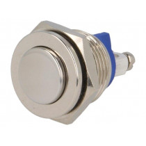 V16-10PH-G; Switch: vandal resistant; Pos: 2; SPST-NO; 2A/36VDC; IP65; OFF-(ON); ONPOW