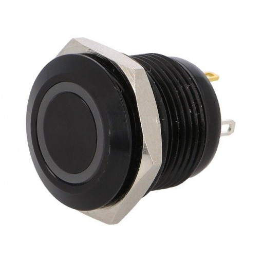 V16-10R-24G-A; Switch: vandal resistant; Pos: 2; SPST-NO; 2A/36VDC; IP65; OFF-(ON); ONPOW