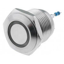 ; Switch: vandal resistant; Pos: 2; SPST-NO; 2A/36VDC; IP65; OFF-(ON); ONPOW