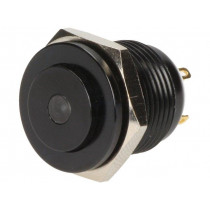 V16-10S-24R-A; Switch: vandal resistant; Pos: 2; SPST-NO; 2A/36VDC; IP65; OFF-(ON); ONPOW