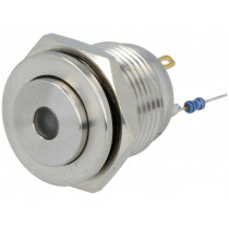 V16-10S-24R-S; Switch: vandal resistant; Pos: 2; SPST-NO; 2A/36VDC; IP65; OFF-(ON); ONPOW