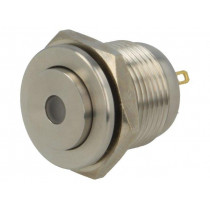 V16-10S-24W-S; Switch: vandal resistant; Pos: 2; SPST-NO; 2A/36VDC; IP65; OFF-(ON); ONPOW