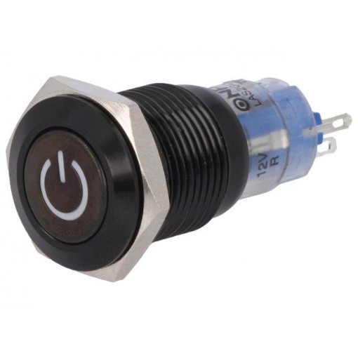 ; Switch: vandal resistant; Pos: 2; SPDT; 0.5A/220VAC; 1A/24VDC; IP40; ONPOW