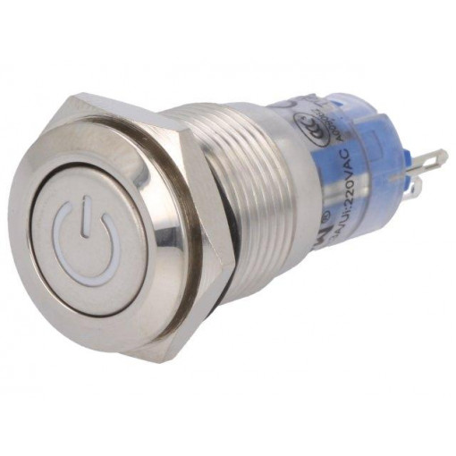 ; Switch: vandal resistant; Pos: 2; SPDT; 0.5A/220VAC; 1A/24VDC; IP40; ONPOW