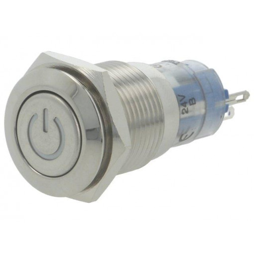 ; Switch: vandal resistant; Pos: 2; SPDT; 0.5A/220VAC; 1A/24VDC; IP40; ONPOW ; Switch: vandal resistant; Pos: 2; SPDT; 0.5A/220VAC; 1A/24VDC; IP40; ONPOW