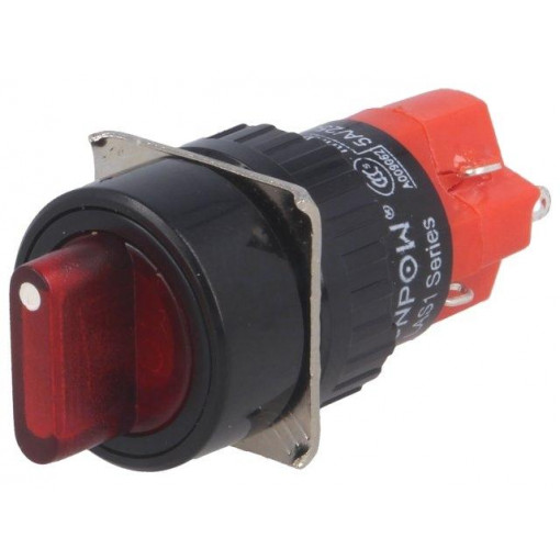 ; Switch: rotary; Pos: 2; SPST-NO + SPST-NC; 3A/220VAC; 2A/24VDC; ONPOW ; Switch: rotary; Pos: 2; SPST-NO + SPST-NC; 3A/220VAC; 2A/24VDC; ONPOW