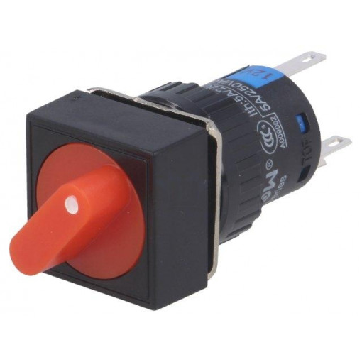 ; Switch: rotary; Pos: 2; SPDT; 3A/220VAC; 2A/24VDC; -20÷55°C; 50mΩ; ONPOW ; Switch: rotary; Pos: 2; SPDT; 3A/220VAC; 2A/24VDC; -20÷55°C; 50mΩ; ONPOW