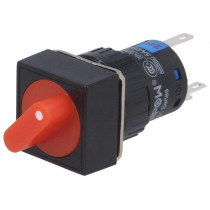 ; Switch: rotary; Pos: 2; SPDT; 3A/220VAC; 2A/24VDC; -20÷55°C; 50mΩ; ONPOW ; Switch: rotary; Pos: 2; SPDT; 3A/220VAC; 2A/24VDC; -20÷55°C; 50mΩ; ONPOW