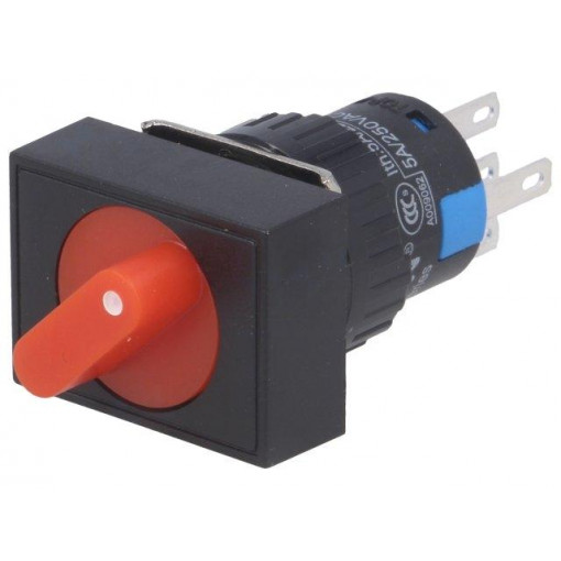 ; Switch: rotary; Pos: 2; SPDT; 3A/220VAC; 2A/24VDC; -20÷55°C; 50mΩ; ONPOW ; Switch: rotary; Pos: 2; SPDT; 3A/220VAC; 2A/24VDC; -20÷55°C; 50mΩ; ONPOW