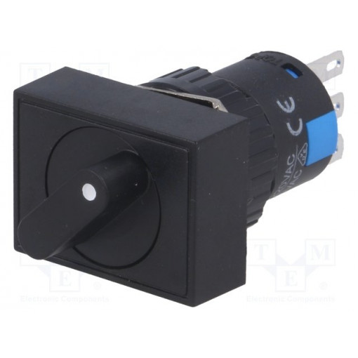 ; Switch: rotary; Pos: 2; SPDT; 3A/220VAC; 2A/24VDC; -20÷55°C; 50mΩ; ONPOW ; Switch: rotary; Pos: 2; SPDT; 3A/220VAC; 2A/24VDC; -20÷55°C; 50mΩ; ONPOW