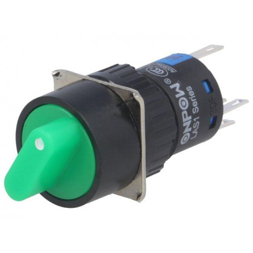 ; Switch: rotary; Pos: 2; SPDT; 3A/220VAC; 2A/24VDC; -20÷55°C; 50mΩ; ONPOW ; Switch: rotary; Pos: 2; SPDT; 3A/220VAC; 2A/24VDC; -20÷55°C; 50mΩ; ONPOW