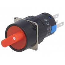 ; Switch: rotary; Pos: 2; SPDT; 3A/220VAC; 2A/24VDC; -20÷55°C; 50mΩ; ONPOW ; Switch: rotary; Pos: 2; SPDT; 3A/220VAC; 2A/24VDC; -20÷55°C; 50mΩ; ONPOW