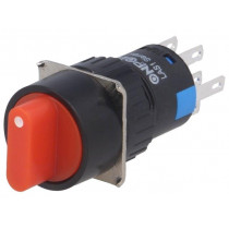 ; Switch: rotary; Pos: 3; 3A/220VAC; 2A/24VDC; -20÷55°C; 50mΩ; Ø16mm; ONPOW