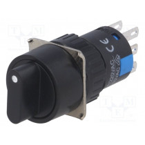 ; Switch: rotary; Pos: 3; 3A/220VAC; 2A/24VDC; -20÷55°C; 50mΩ; Ø16mm; ONPOW