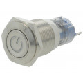 ; Switch: vandal resistant; Pos: 2; SPDT; 0.5A/220VAC; 1A/24VDC; IP40; ONPOW