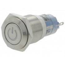 ; Switch: vandal resistant; Pos: 2; SPDT; 0.5A/220VAC; 1A/24VDC; IP40; ONPOW