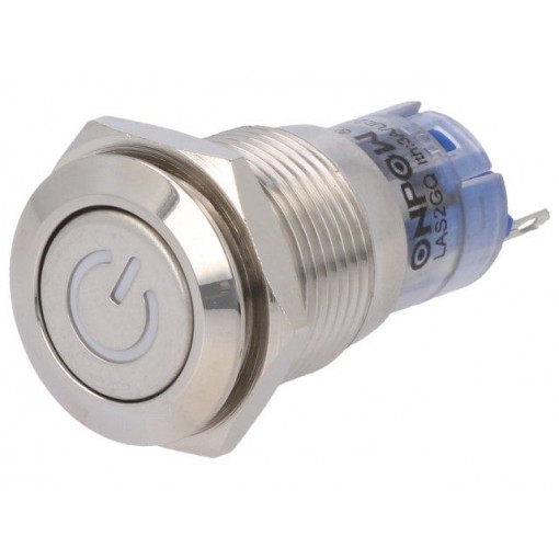 ; Switch: vandal resistant; Pos: 2; SPDT; 0.5A/220VAC; 1A/24VDC; IP40; ONPOW