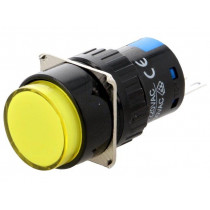 ; Switch: push-button; Pos: 2; SPST; ON-(ON); IP40; Ø16mm; ONPOW