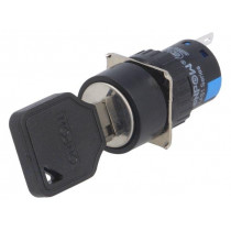 ; Switch: key switch; Stabl.pos: 2; Switch.method: ON-OFF; Ø16mm; ONPOW ; Switch: key switch; Stabl.pos: 2; Switch.method: ON-OFF; Ø16mm; ONPOW