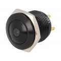 V16B-10D-12Y-B; Switch: vandal resistant; Pos: 2; SPST-NO; 2A/36VDC; IP65; OFF-(ON); ONPOW