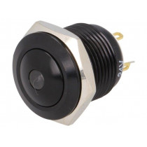 V16B-10D-24R-A; Switch: vandal resistant; Pos: 2; SPST-NO; 2A/36VDC; IP65; OFF-(ON); ONPOW