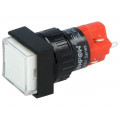 V16F-11-230W; Switch: push-button; Pos: 2; SPDT; 3A/250VAC; 2A/24VDC; ON-(ON); ONPOW