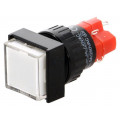 V16F-11Z-230W; Switch: push-button; Pos: 2; SPDT; 3A/250VAC; 2A/24VDC; ON-ON; white; ONPOW