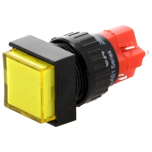 V16F-11Z-24Y; Switch: push-button; Pos: 2; SPDT; 3A/250VAC; 2A/24VDC; ON-ON; IP40; ONPOW