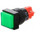 V16F-11Z-G; Switch: push-button; Pos: 2; SPDT; 3A/250VAC; 2A/24VDC; ON-ON; IP40; ONPOW