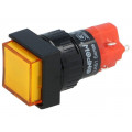 V16F-11Z-O; Switch: push-button; Pos: 2; SPDT; 3A/250VAC; 2A/24VDC; ON-ON; IP40; ONPOW