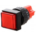 V16F-11Z-R; Switch: push-button; Pos: 2; SPDT; 3A/250VAC; 2A/24VDC; ON-ON; IP40; ONPOW