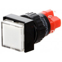 V16F-11Z-W; Switch: push-button; Pos: 2; SPDT; 3A/250VAC; 2A/24VDC; ON-ON; IP40; ONPOW