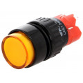 V16Y-11-230O; Switch: push-button; Pos: 2; SPDT; 3A/220VAC; 2A/24VDC; ON-(ON); ONPOW